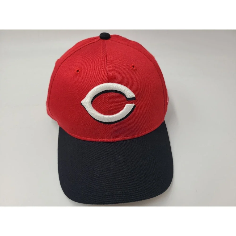 Vintage‎ Youth Cincinnati Reds New Era Snapback Hat Cap MLB Baseball Red Black